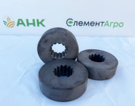 З'єднання шліцеве нижнє AH124878R (AH124878) для вала комбайна John Deere